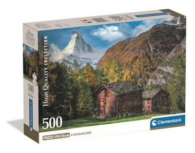 Puzzle - Charming Matterhorn, 500 el.