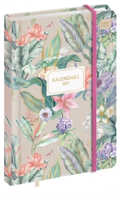 Kalendarz książkowy A6/192k Metallic - Exotic