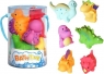 Dinozaury do kąpieli 6szt