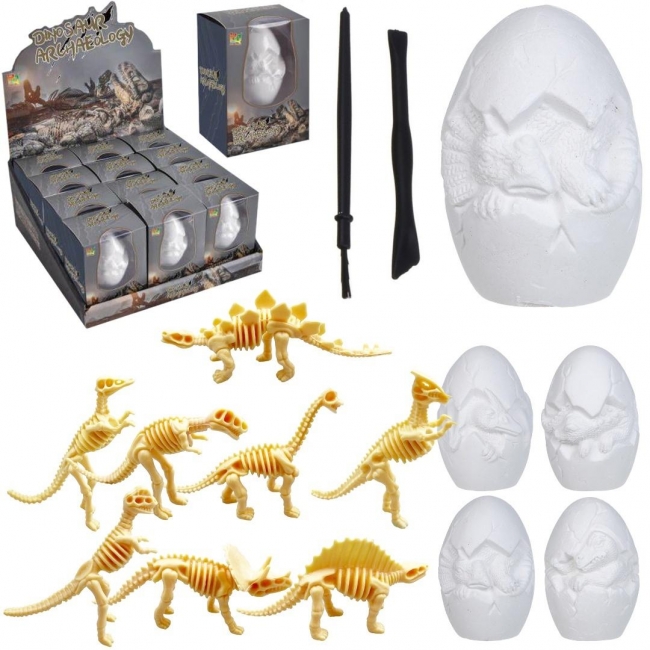 Wykopaliska paleontolog dinozaur w jajku