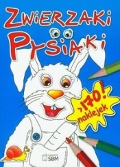 Zwierzaki Pysiaki + 170 naklejek