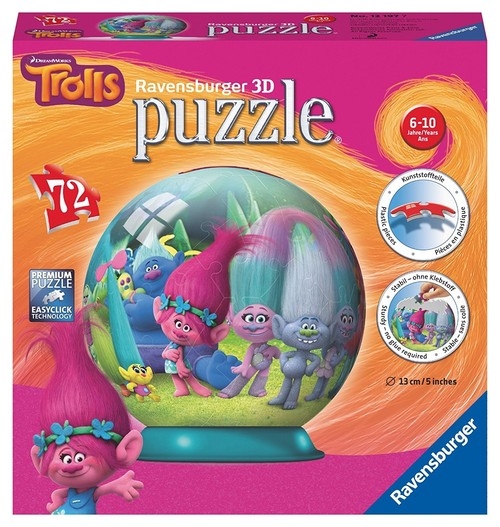 Puzzle 3D Trolle 72 (121977)