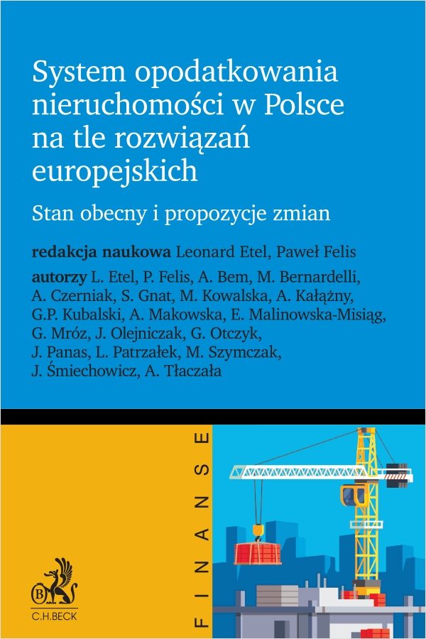 <img src='https://webimage.pl/pics/977/2/d9788384112977.png' style='height:440px' /> System opodatkowania nieruchomości w Polsce na tle rozwiązań europejskich. Stan obecny i propozycje zmian