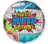 Balon foliowy SuperBirthday 45cm