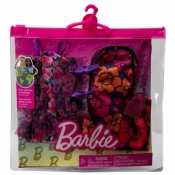 Barbie ubranka + akcesoria 2-pak HJT35