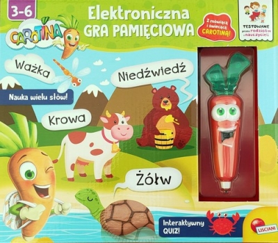 Lisciani Carotina Gra Elektroniczna Pamięciowa