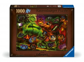 Ravensburger, Puzzle 1000: Disney Villainous. Rogaty Król (12000397)
