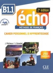 Echo B1.1 Ćwiczenia z płytą CD - Pecheur J., Girardet J.