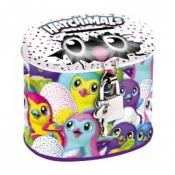 Skarbonka metalowa owalna Hatchimals
