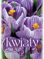 Kalendarz 2026 wieloplanszowy B4 Kwiaty