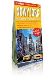 NOWY JORK MANHATTAN BROOKLYN QUEENS XL LAMINAT-EXPRESS MAP - Opracowanie zbiorowe