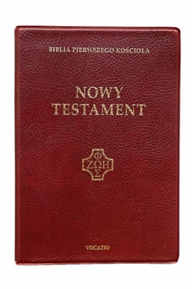 Nowy Testament BPK kieszonkowy bordo