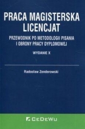 Praca magisterska Licencjat - Radosław Zenderowski