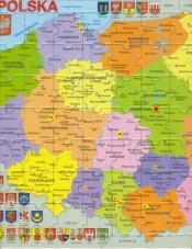 Puzzle Polska mapa - <br />