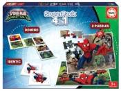 Puzzle 2x25 Spider-Man (Super zestaw 4w1)