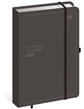 Kalendarz nauczyciela A5/352k - Brown