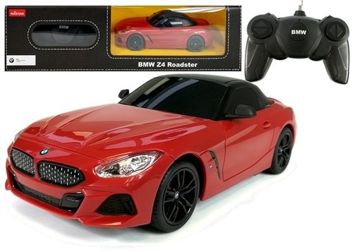 Auto R/C BMW Z4 Roadster Rastar 1:24 czerwone