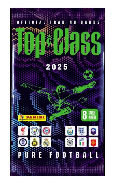 Karty Panini Fifa Top Class 2025 saszetka z kartami