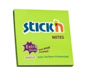 Notes samoprzylepny extra sticky zielony neon 90 kart.