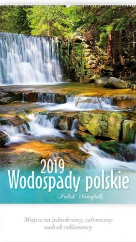 Kalendarz 2019 Reklamowy Wodospady Polskie RW7
