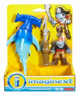 Figurka Piraci Rekin Młot Imaginext (DHH73/DHH76)
