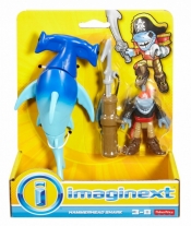 Figurka Piraci Rekin Młot Imaginext (DHH73/DHH76)