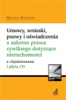 Umowy wnioski pozwy i oświadczenia z zakresu prawa cywilnego dotyczące nieruchomości z objaśnienia