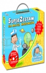 SUPERZESTAW DLA MAŁYCH NAUKOWCÓW KAPITAN NAUKA KSIĄŻECZKA Z QUIZAMI