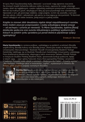 Na każdy temat z Marią Szyszkowską rozmawia Stanley Devine