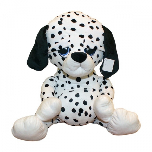 Maskotka Pies Bruno w czarne kropki 45 cm (5034b)