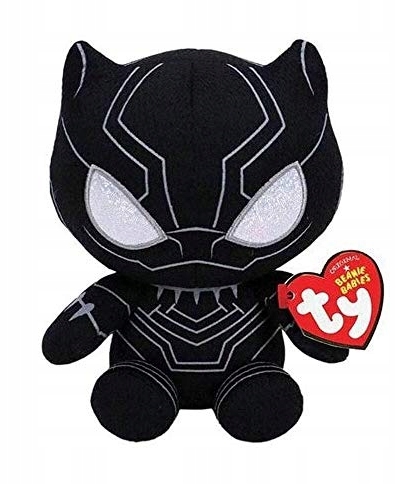 Beanie Babies  - Marvel - Black Panther, 15cm (41197)
