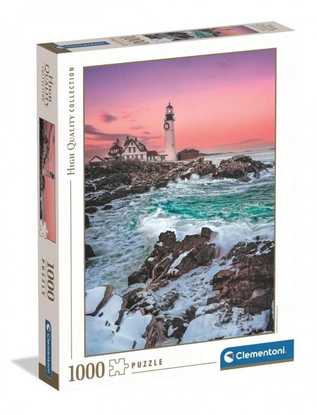 <img src='https://webimage.pl/pics/979/1/d8005125371051.jpg' style='height:440px' /> Puzzle 1000 Hqc First Snow At Portland Head 2026