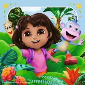 Ravensburger, Puzzle 3x49: Dora (12004197)