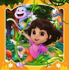 Ravensburger, Puzzle 3x49: Dora (12004197)