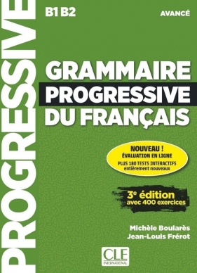 Grammaire progressive du français Niveau avancé Livre + CD - Boulares Michele, Frerot Jean-Louis