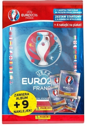 Megazestaw startowy naklejki Euro 2016 (07197)