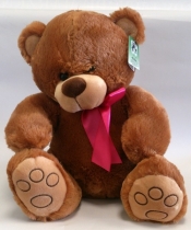 Miś Wincenty siedzący brązowy 40cm (4397)