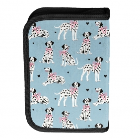 Piórnik jednokomorowy z wyposażeniem - Dalmatian Puppy