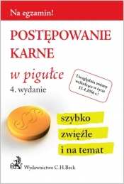 Postępowanie karne w pigułce - Opracowanie zbiorowe