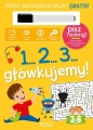 1...2...3...Główkujemy! Książka z pisakiem suchościeralnym - Oliwia Dulęba