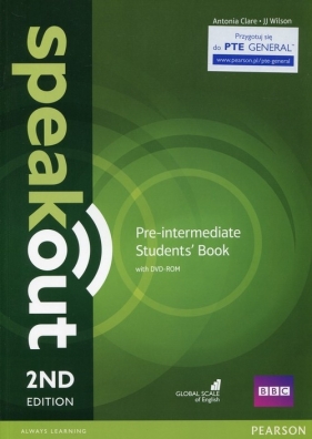 Speakout Pre-Intermediate Student's Book + DVD - Clare Antonia, Wilson .J.J.