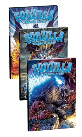 Pakiet: Godzilla. Władcy Ziemi. Tomy 4-6 - Chris Mowry, Matt Frank