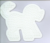 Hama midi. Podkładka Pies