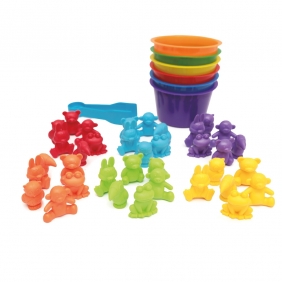 Genialny dzieciak - Kolorowe zwierzaki. Liczmany