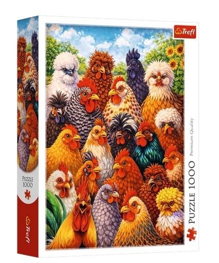 <img src='https://webimage.pl/pics/979/9/d5900511109979.jpg' style='height:440px' /> Puzzle 1000 Kury TREFL