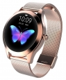 Smartwatch Women Naomi Złoty Stalowy (5903246284980)