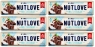 6x NUTLOVE Baton Milk Chocolate Coconut Almond 69g