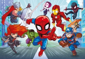 Puzzle HappyColor Double Face 60: Marvel Superhero (26098)