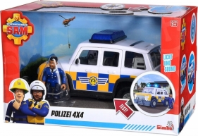 Jeep policyjny z figurką Strażak Sam (109252578038)