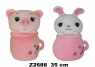 Zwierzęta 35cm MIX